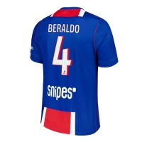 Camiseta Paris Saint-Germain Lucas Beraldo #4 Primera Equipación Replica 2026-27 mangas cortas